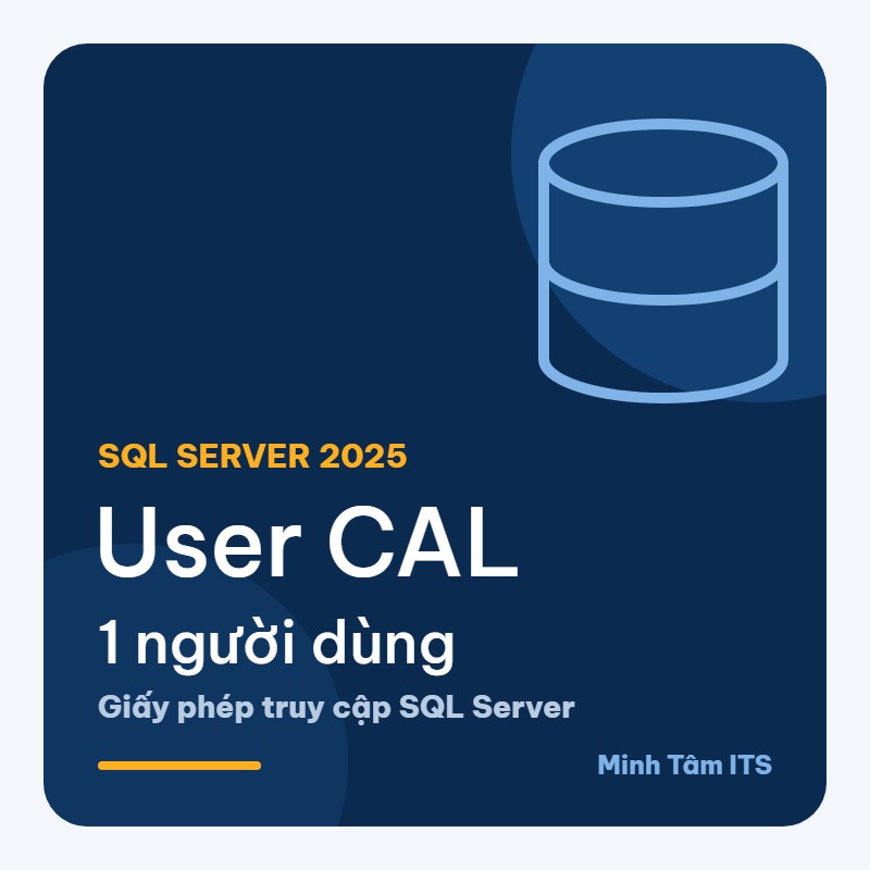SQL Server 2025 User CAL 1 người dùng