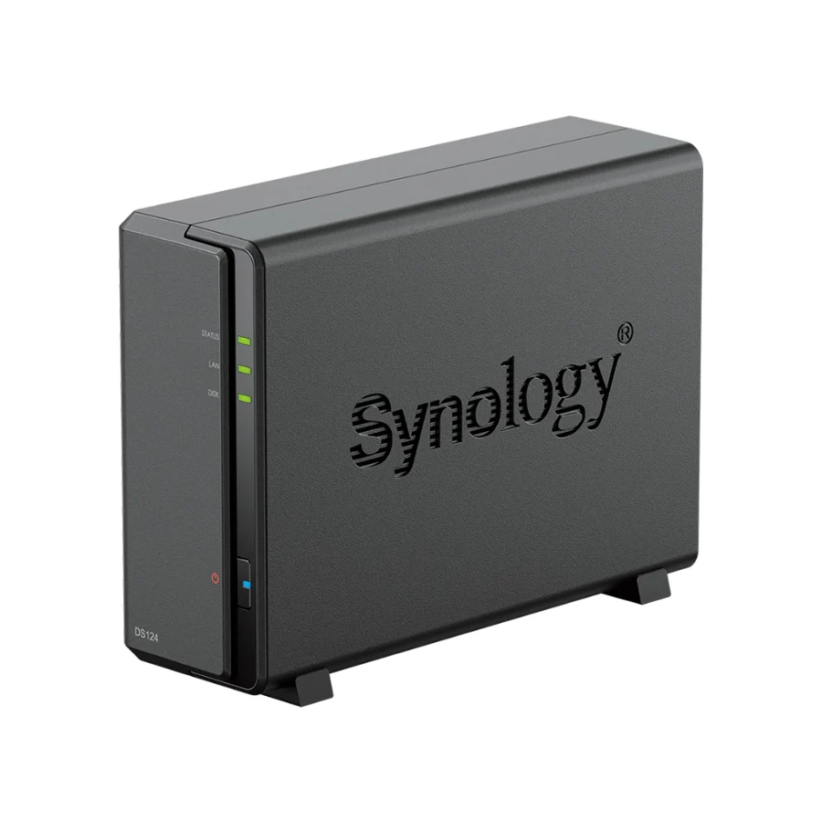 NAS Synology DS124 – góc nghiêng
