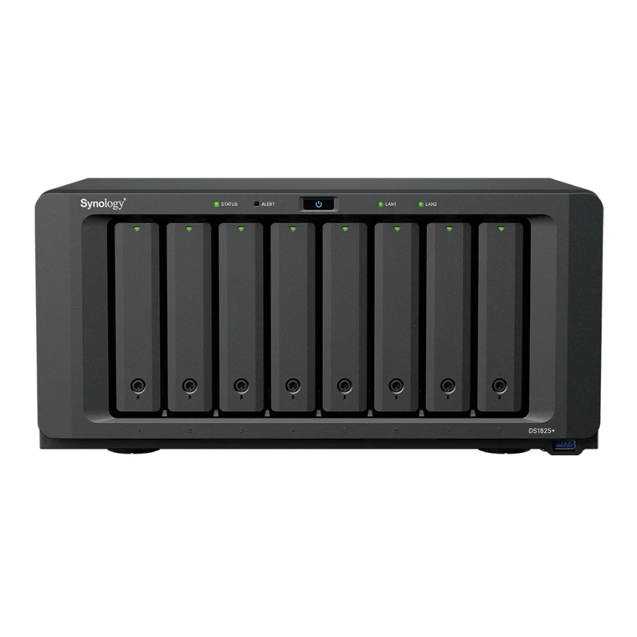 NAS Synology DS1825+ – 8 khay – mặt trước