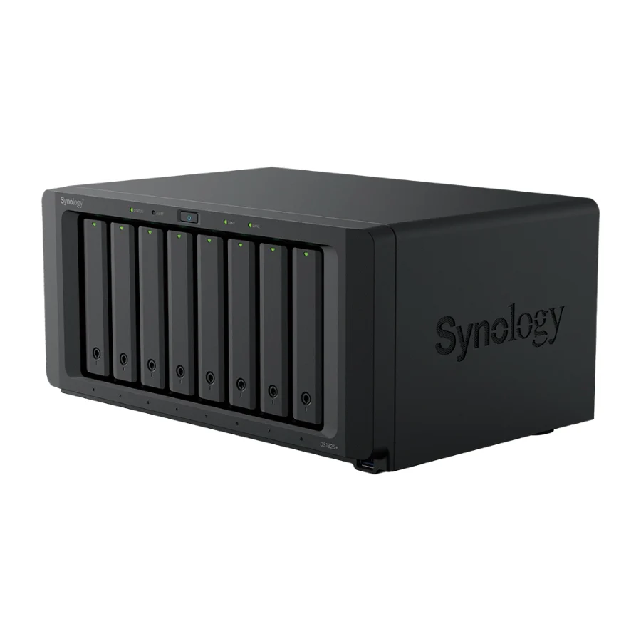 NAS Synology DS1825+ – 8 khay – góc nghiêng