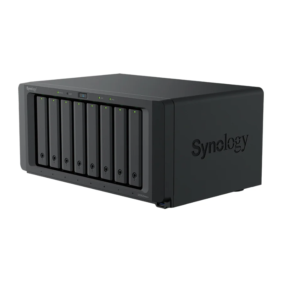 NAS Synology DS1825neo+ – 8 khay – góc nghiêng