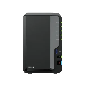 NAS Synology DS225+ – 2 khay – mặt trước