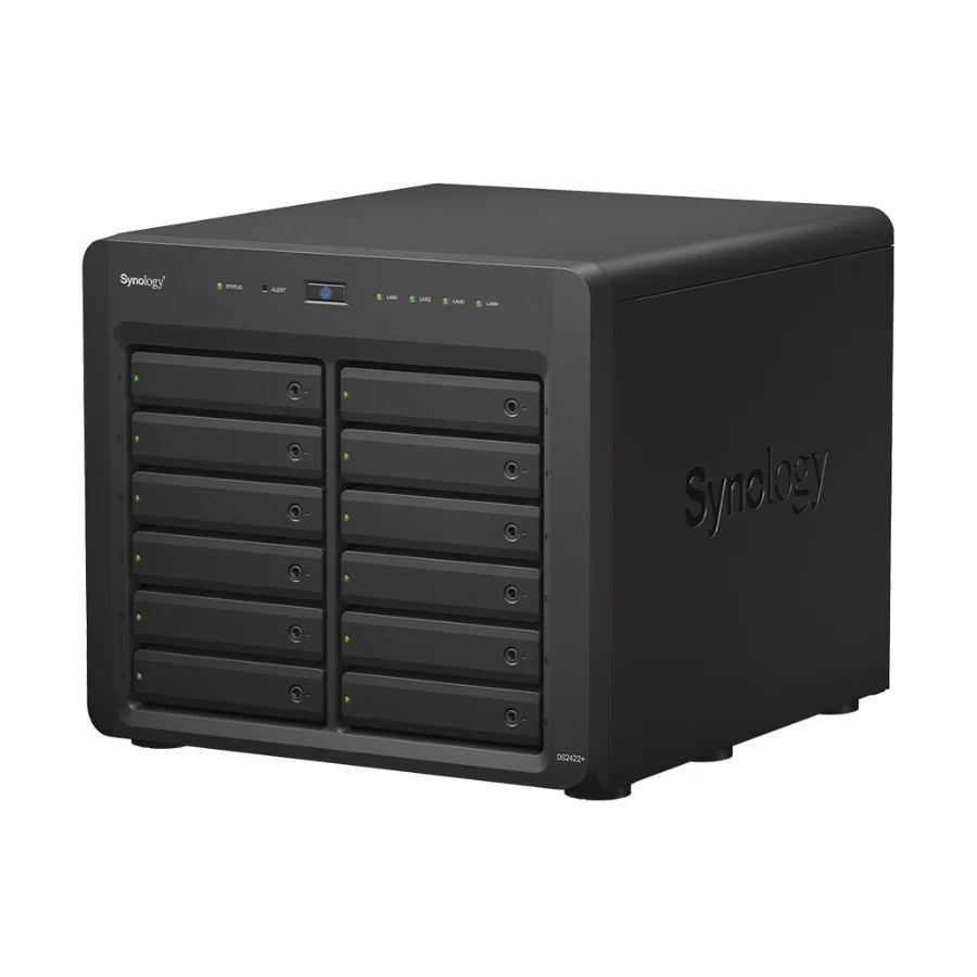 NAS Synology DS2422+ – 12 khay – góc nghiêng