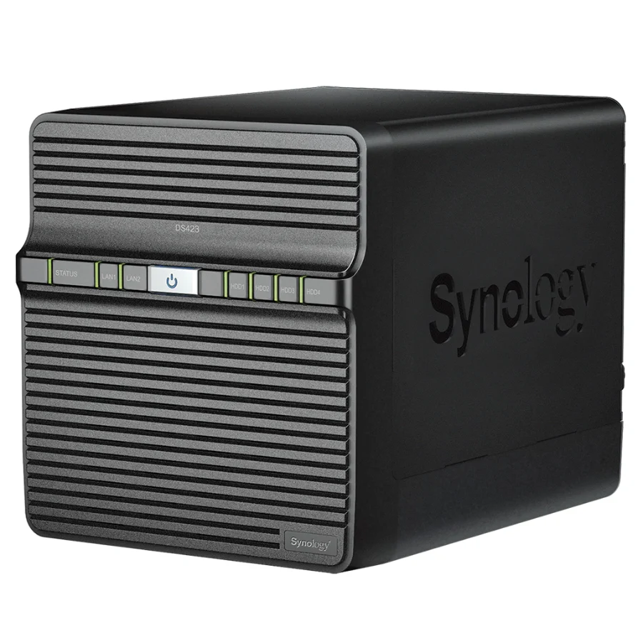 NAS Synology DS423 – 4 khay – góc nghiêng