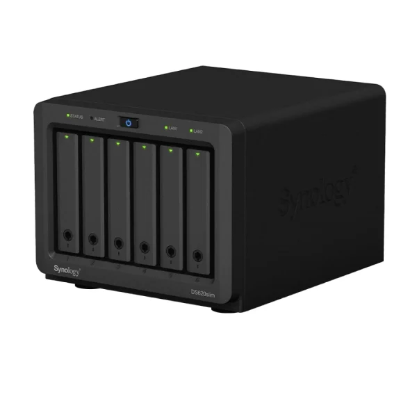 NAS Synology DS620slim – 6 khay – góc nghiêng