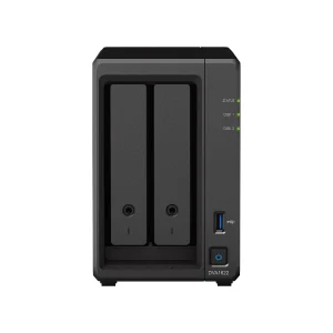 Đầu ghi hình AI Synology DVA1622 – 2 khay – mặt trước