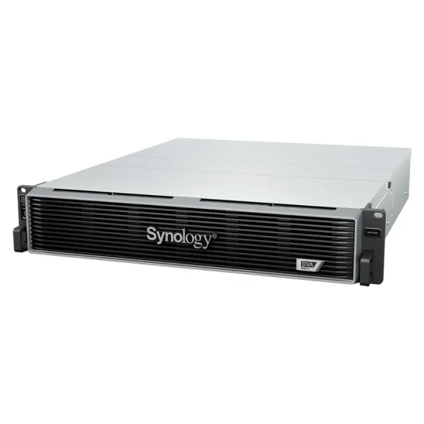 Đầu ghi hình AI Synology DVA7400 – 12 khay – góc nghiêng