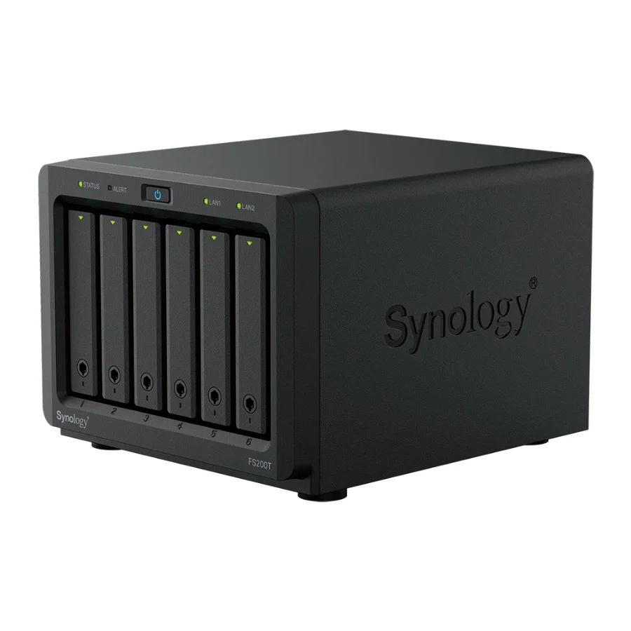 NAS Synology FS200T – 6 khay – góc nghiêng