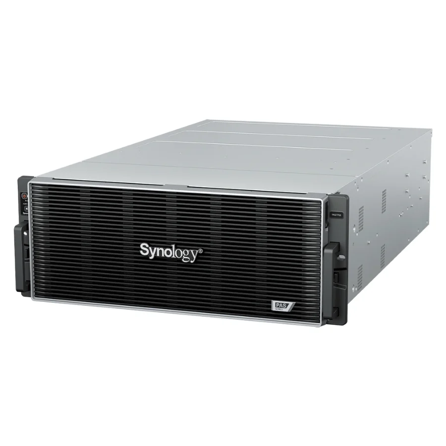 Hệ thống lưu trữ Synology PAS7700 – 48 khay – góc nghiêng