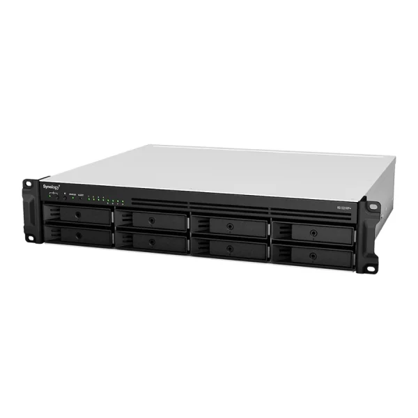NAS Synology RS1221RP+ – 8 khay – góc nghiêng
