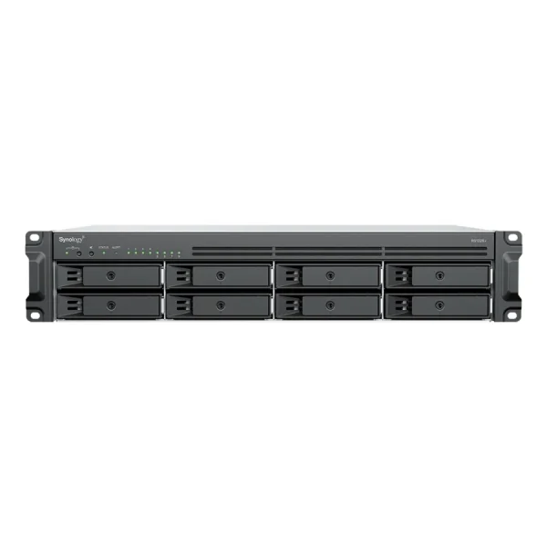 Synology RS1226+ mặt trước NAS Synology RS1226+ – 8 khay – mặt trước