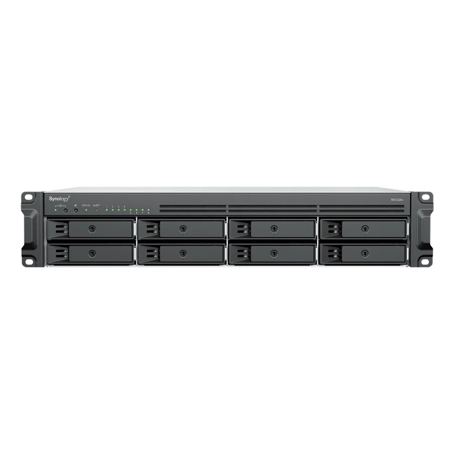 NAS Synology RS1226+ – 8 khay – mặt trước