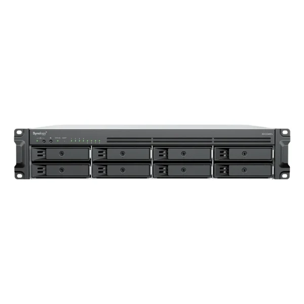Synology RS1226RP+ mặt trước NAS Synology RS1226RP+ – 8 khay – mặt trước