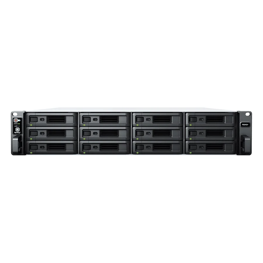 NAS Synology RS2423+ – 12 khay – mặt trước