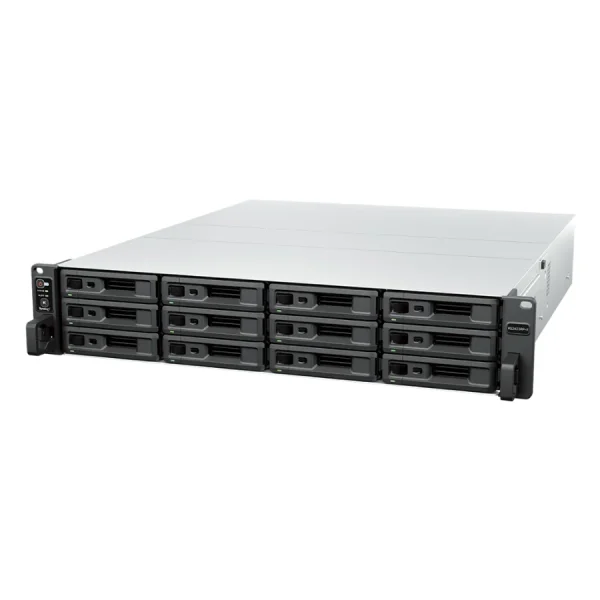 NAS Synology RS2423RP+II – 12 khay – góc nghiêng