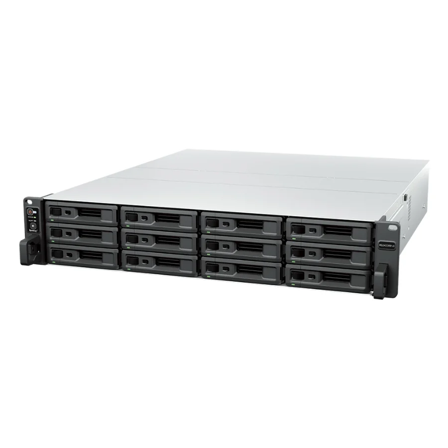 NAS Synology RS2423RP+II – 12 khay – góc nghiêng
