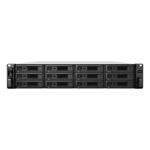 NAS Synology RS3621RPxs – 12 khay – mặt trước