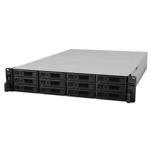 NAS Synology RS3621RPxs – 12 khay – góc nghiêng