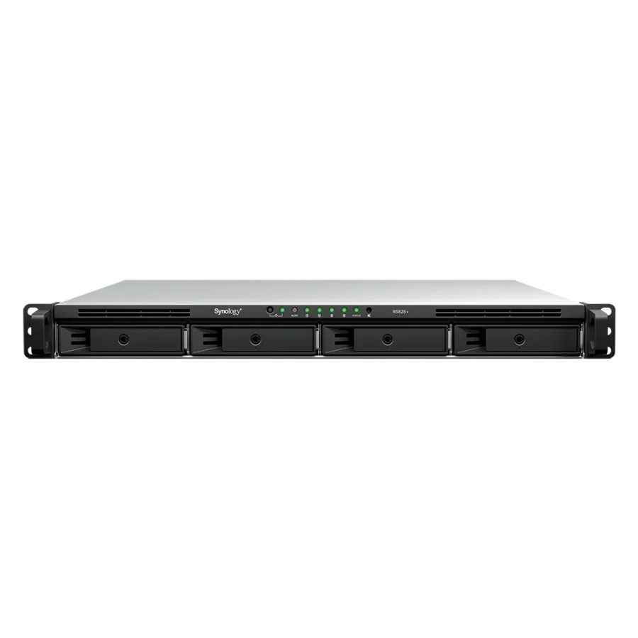 NAS Synology RS826+ – 4 khay – mặt trước