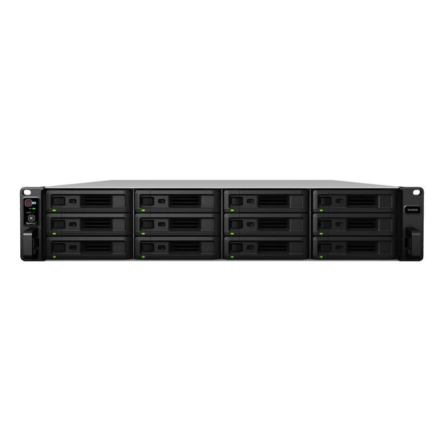 NAS Synology SA3200D – 12 khay – mặt trước
