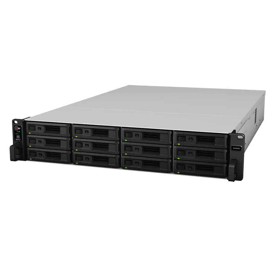 NAS Synology SA3200D – 12 khay – góc nghiêng