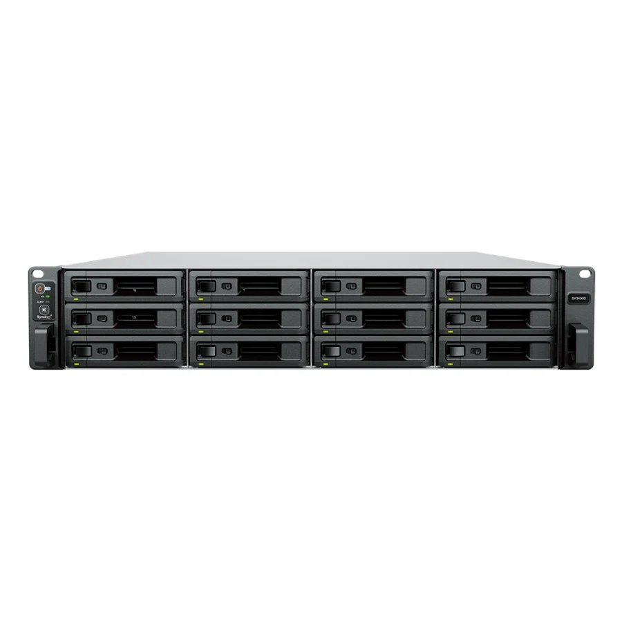 NAS Synology SA3400D – 12 khay – mặt trước
