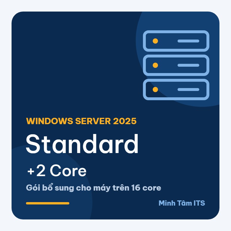 Windows Server 2025 Standard +2 Core