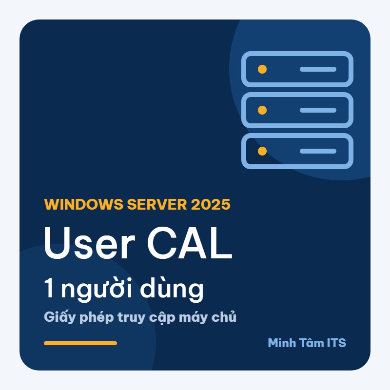 Windows Server 2025 User CAL 1 người dùng